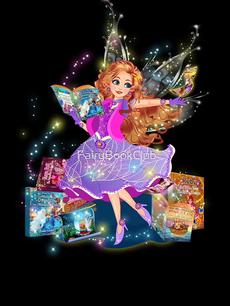 Thumbnail 2 of 2, Baby One-Piece, Felicia Shares The Beautiful Magical Fairy Book Club designed and sold by FairyBookClub.