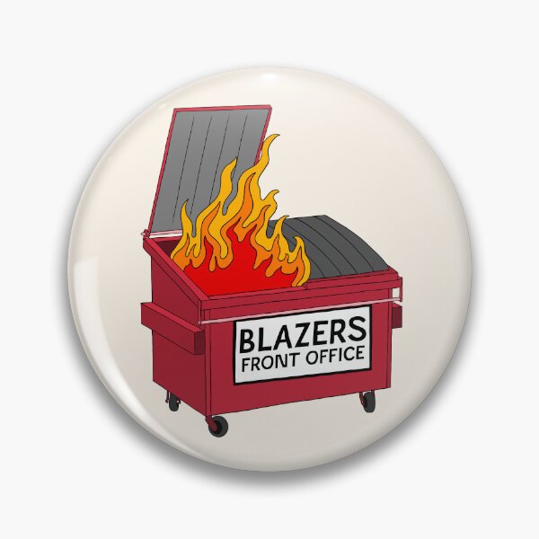 Item preview, Portland Basketball - Dumpster Fire Funny designed and sold by sportsign.