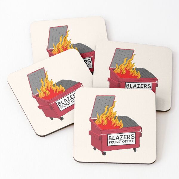 Item preview, Portland Basketball - Dumpster Fire Funny designed and sold by sportsign.