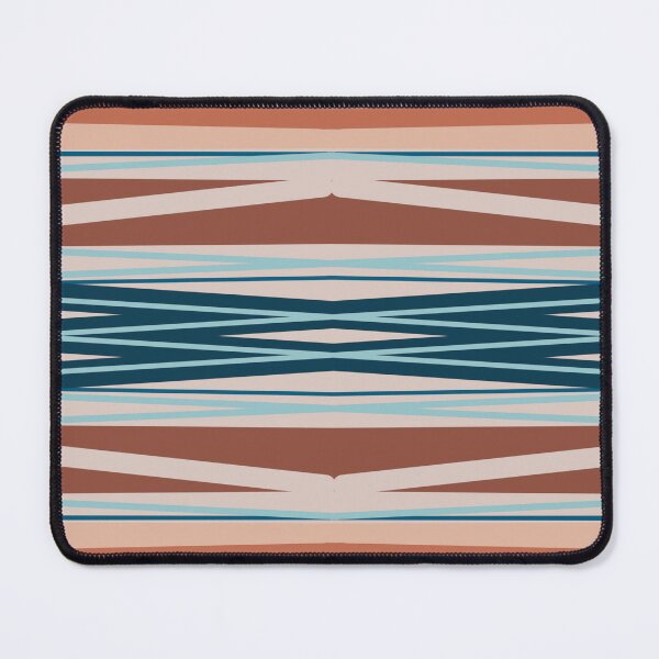 Item preview, Stripes - Blue/Brown designed and sold by CeriLodge.