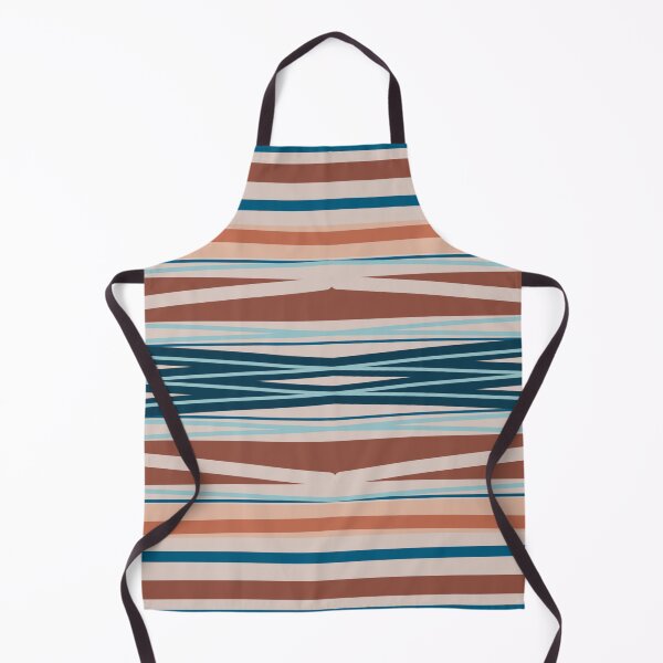 Item preview, Stripes - Blue/Brown designed and sold by CeriLodge.