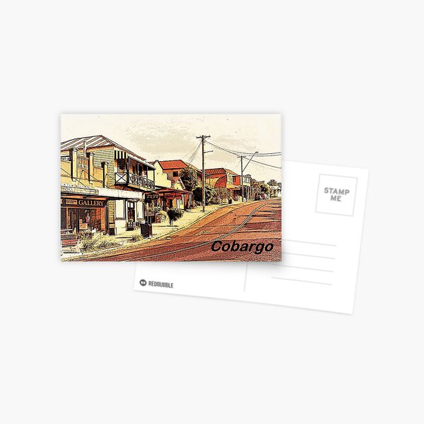 Item preview, Cobargo main street, NSW, Australia (Pre 2020 bushfire) designed and sold by CobargoInfo.