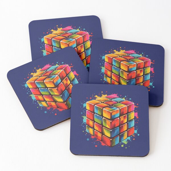 Item preview, 3x4 Psychedelic Cube designed and sold by digital-anomaly.