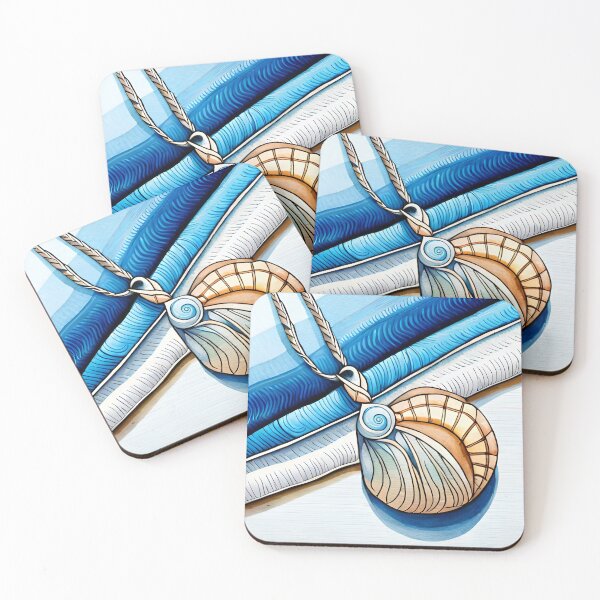 Item preview, Watercolor Seashells designed and sold by Gustavo Navarro.
