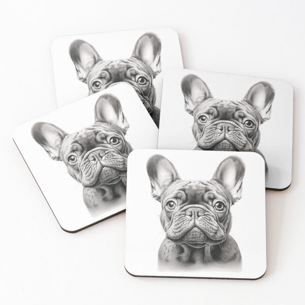 Item preview, Cute Frenchie Drawing designed and sold by KazzasKorner.