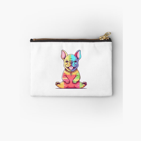 Item preview, Frenchie doing yoga and meditating designed and sold by KazzasKorner.