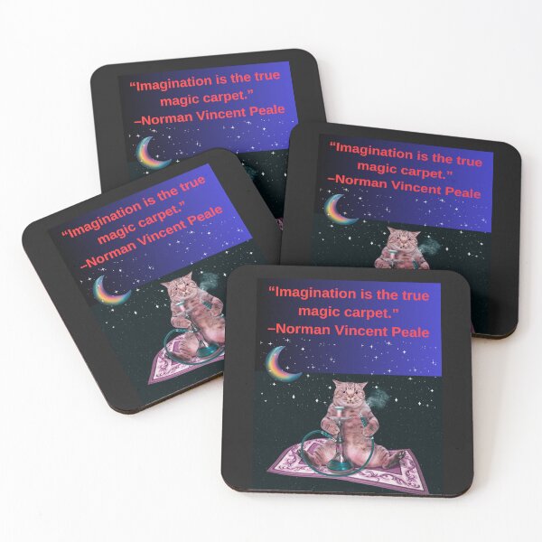 Item preview, Imagination is the True Magic Carpet designed and sold by Planet Agora.