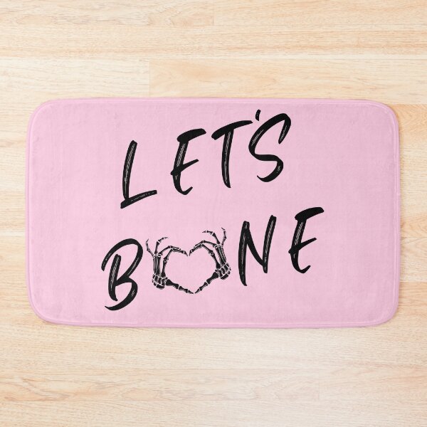 Item preview, Let's Bone | Skeleton Hand Heart Pink And Black designed and sold by KinkShoppe.