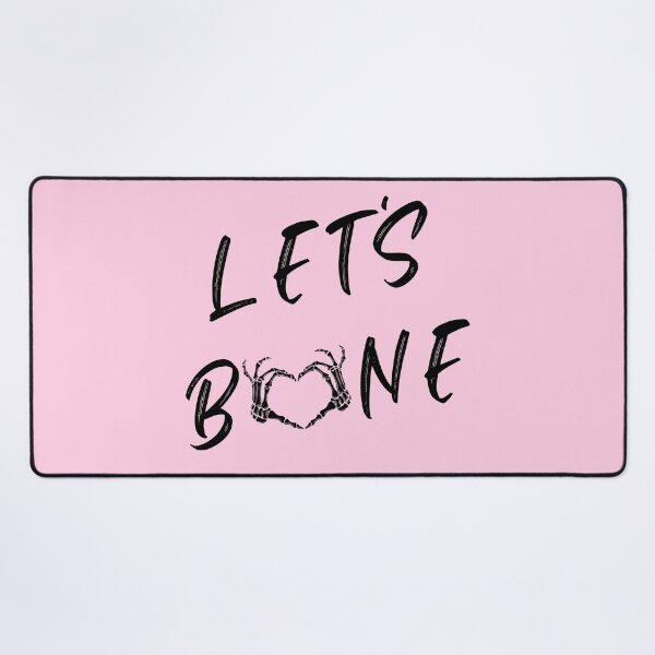 Item preview, Let's Bone | Skeleton Hand Heart Pink And Black designed and sold by KinkShoppe.