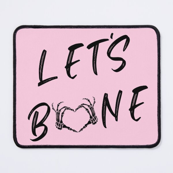 Item preview, Let's Bone | Skeleton Hand Heart Pink And Black designed and sold by KinkShoppe.