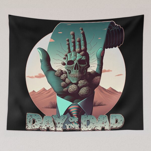 Item preview, Day of the Dad - The Hand of Death - Father's Day Design designed and sold by danielliamgill.