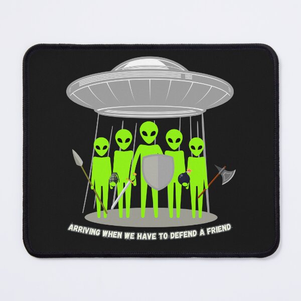 Item preview, Aliens with terrestrial weapons designed and sold by MoreCasual.