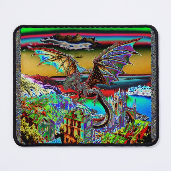 Item preview, Glitchy European Dragon at the City 8 designed and sold by Glitchshaman.
