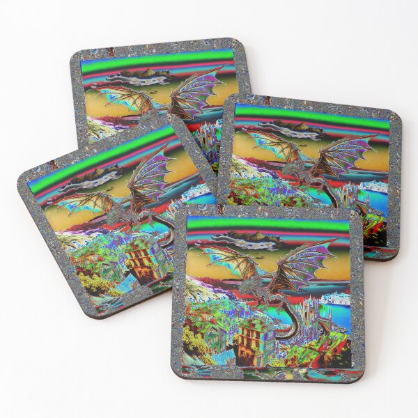 Item preview, Glitchy European Dragon at the City 8 designed and sold by Glitchshaman.