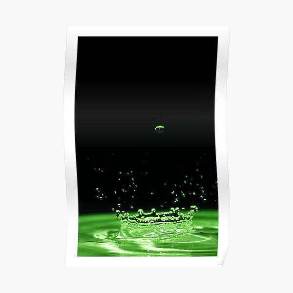 Water Crown Poster