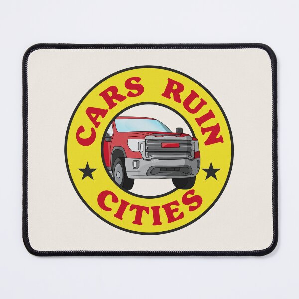 Item preview, Cars Ruin Cities - Walkable City designed and sold by Picket Club.