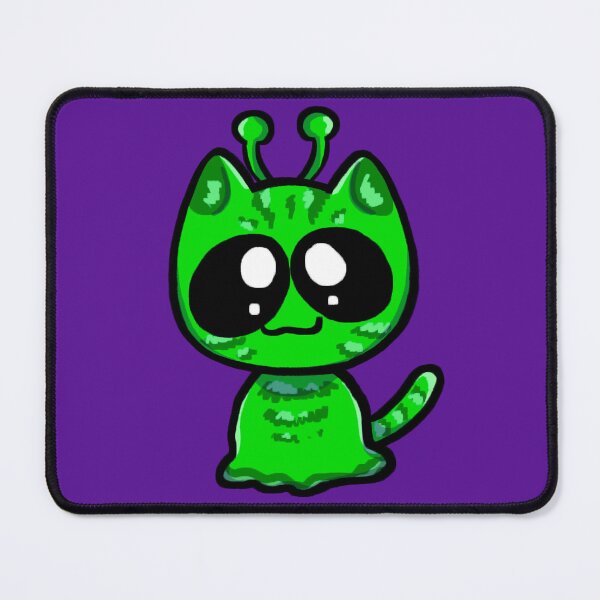 Item preview, Gnarp Gnarp Alíen Cat designed and sold by Rainb0w-S0da.