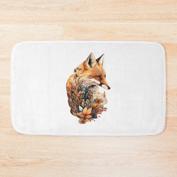 Item preview, Fox and landscape double exposure designed and sold by printiesart.