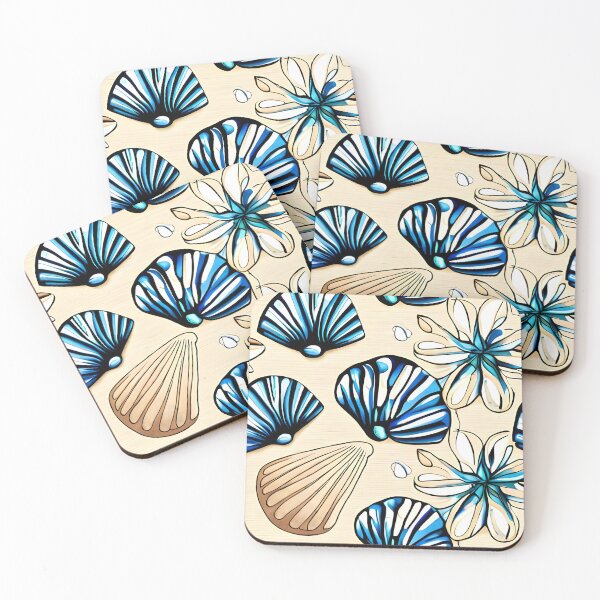 Item preview, Watercolor Seashells designed and sold by Gustavo Navarro.