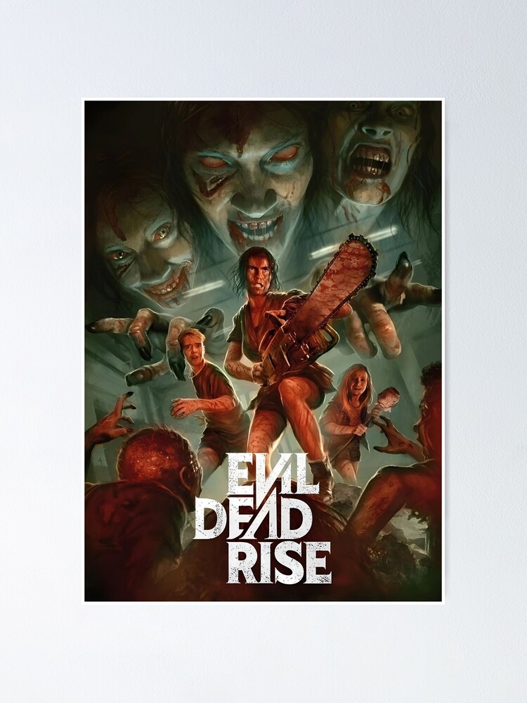 Evil Dead Rise (2023) - Poster, Nrib_design