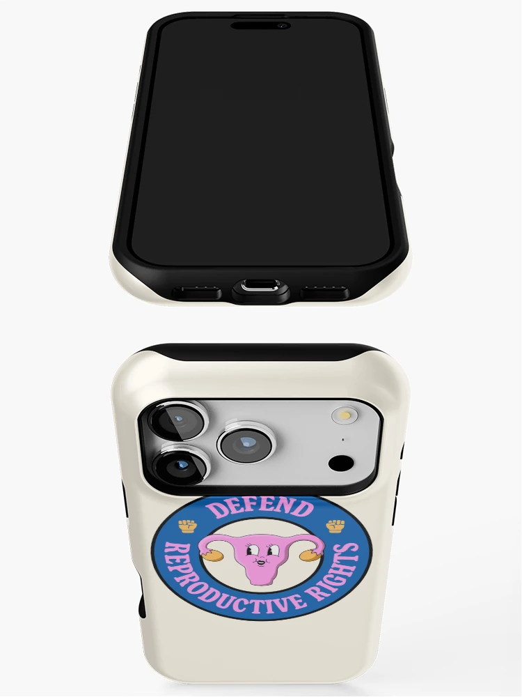 Thumbnail 3 of 4, iPhone Case, Defend Reproductive Rights - Protect Abortion Rights designed and sold by Picket Club.