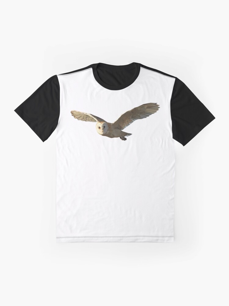 Alternate view of Geometric Owl Graphic T-Shirt