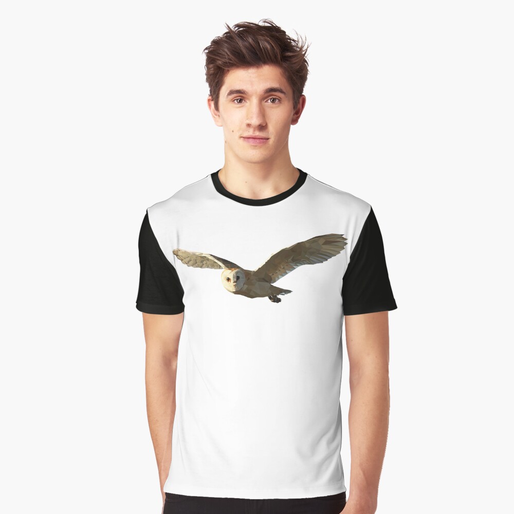 Geometric Owl Graphic T-Shirt
