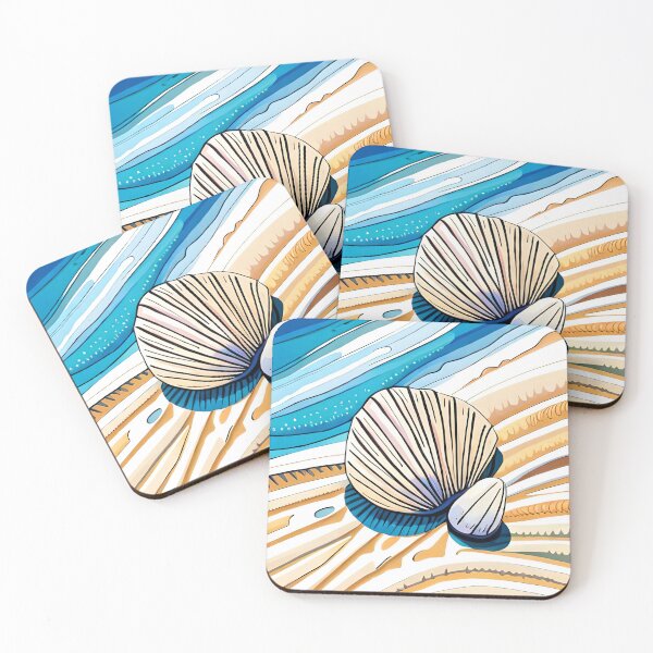 Item preview, Watercolor Seashells designed and sold by Gustavo Navarro.