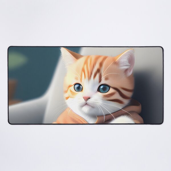 Item preview, Adorable Cat Illustration - Modern Digital Art designed and sold by Ai-michiart.