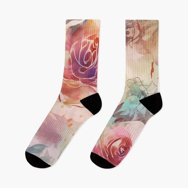 Item preview, Seamless Floral Design with roses. Watercolor illustration. AI generated Illustration. designed and sold by svetlanna.