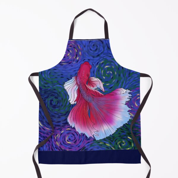 Item preview, Bright Pink Beta Fish designed and sold by LeilaWarneArt.