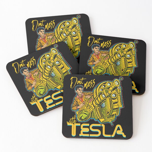 Item preview, Don’t Mess With Tesla designed and sold by SinisterRex.