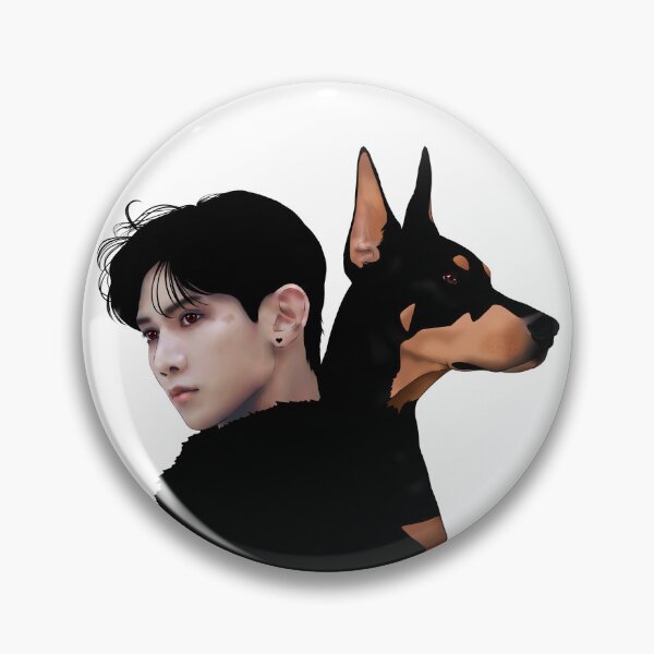 Item preview, yeosang doberman ㄷㅂㄹㅁ designed and sold by Aleksnerd.
