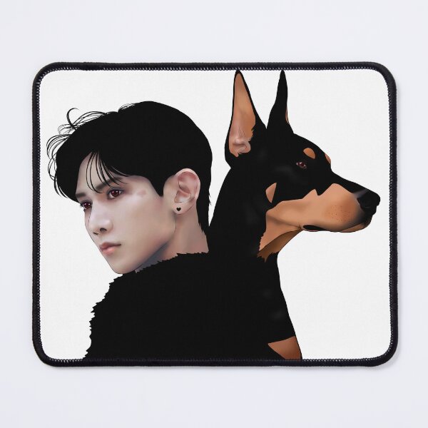 Item preview, yeosang doberman ㄷㅂㄹㅁ designed and sold by Aleksnerd.