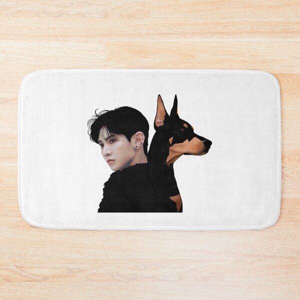 Artikelvorschau, Yeosang Dobermann ㄷㅂㄹㅁ entworfen und verkauft von Aleksnerd.