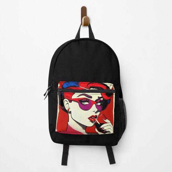 Item preview, Retro Sally, female drinking designed and sold by AASparksDesigns.