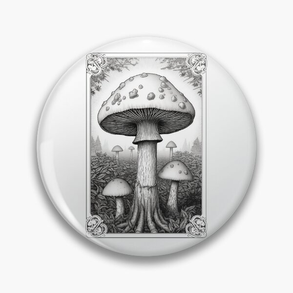 Item preview, Hermetic Mushroom Card 9 designed and sold by keenaesthetic.