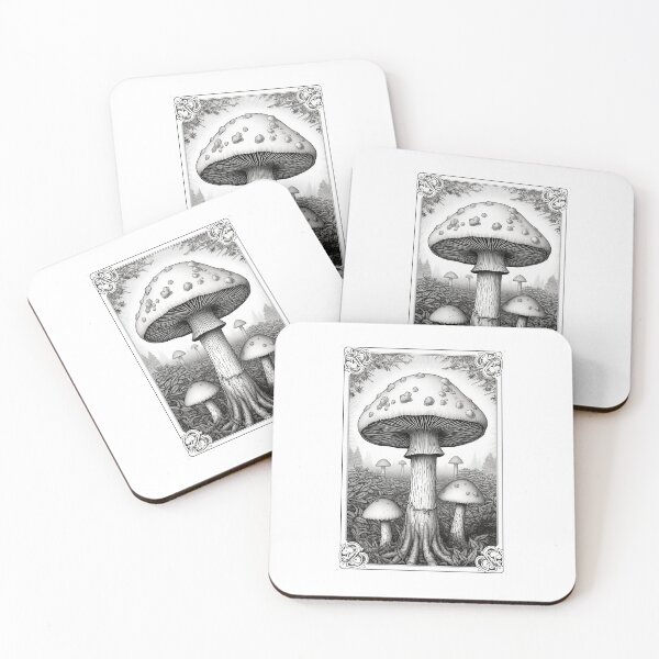 Item preview, Hermetic Mushroom Card 9 designed and sold by keenaesthetic.