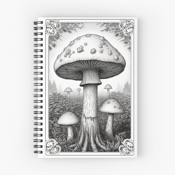 Item preview, Hermetic Mushroom Card 9 designed and sold by keenaesthetic.
