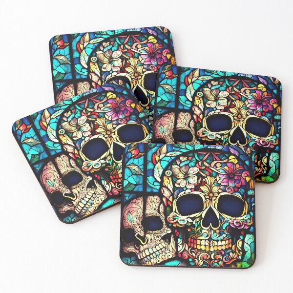 Item preview, Mosaic Skulls  designed and sold by Kathleen Douglas.