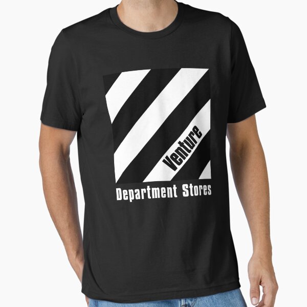 Vista previa del artículo con la obra «Logotipo cuadrado de Venture Stores», diseñado y vendido por TeeArcade84.