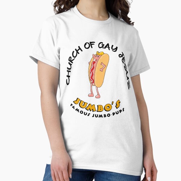 Item preview, Church Of Gay Jesus Shameless designed and sold by WorldOfTeesUSA.