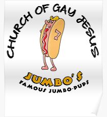 Church Of Gay Jesus Shameless Poster