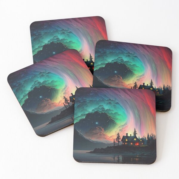 Artikelvorschau, Aurora Borealis-Grün entworfen und verkauft von ParadiseSlice.