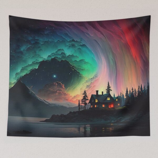 Item preview, Aurora Borealis Green designed and sold by ParadiseSlice.