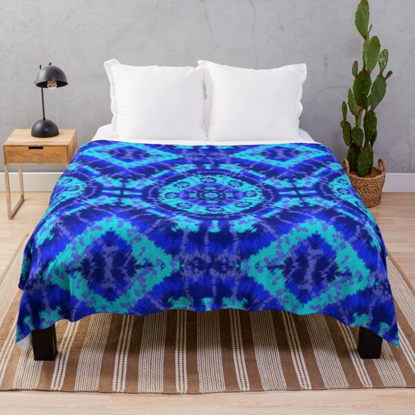 Item preview, Blue Tie Dye Mandala designed and sold by CeriLodge.