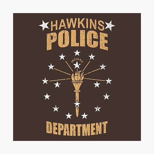 Item preview, Hawkins Police Department designed and sold by KennefRiggles.