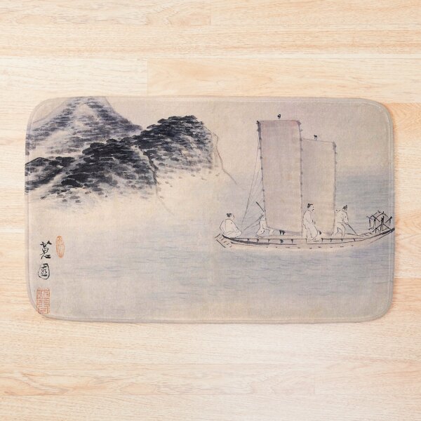 Item preview, Korean Painting Minhwa Cross the River designed and sold by tangerinemars.