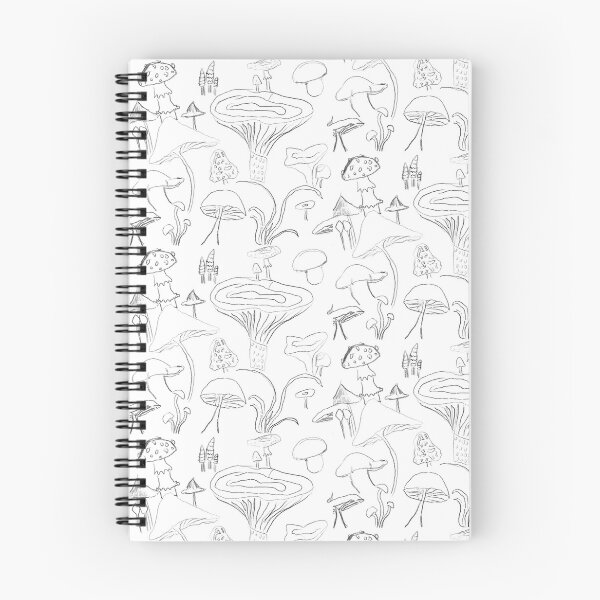 Item preview, Mushroom pattern designed and sold by GanethLey.art.