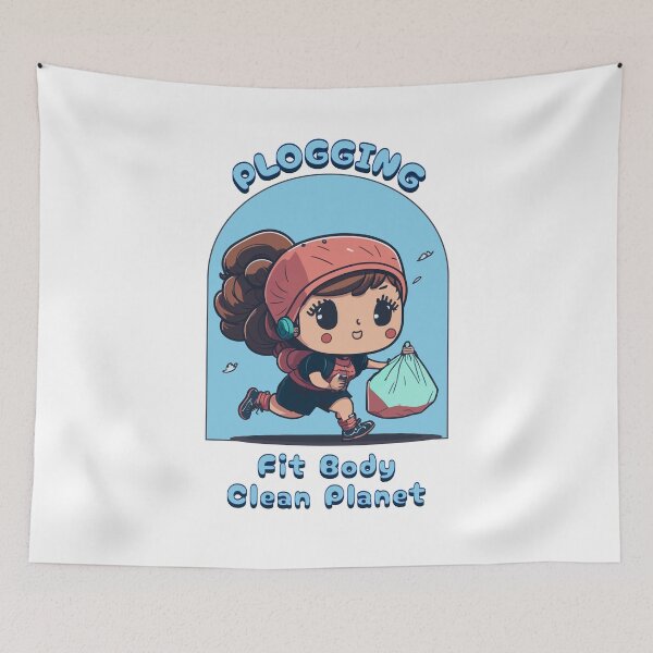 Item preview, Fit Body, Clean Planet | Plogging designed and sold by ngibson86.